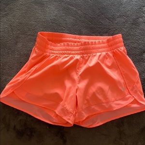 athleta mesh racer run short 4”